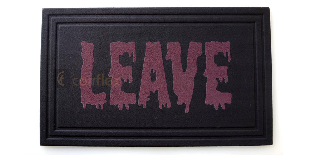 Black Felt with Crumb Backed Mat