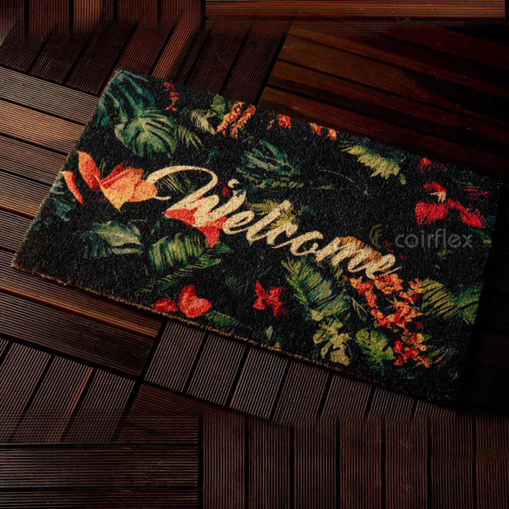 PVC Backed Digital Printed Coir Mat