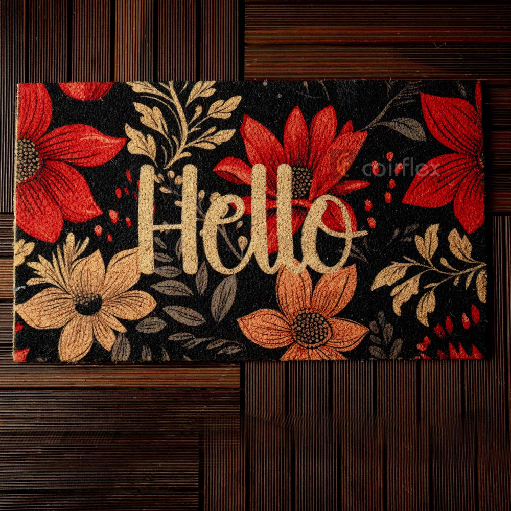 PVC Backed Digital Printed Coir Mat