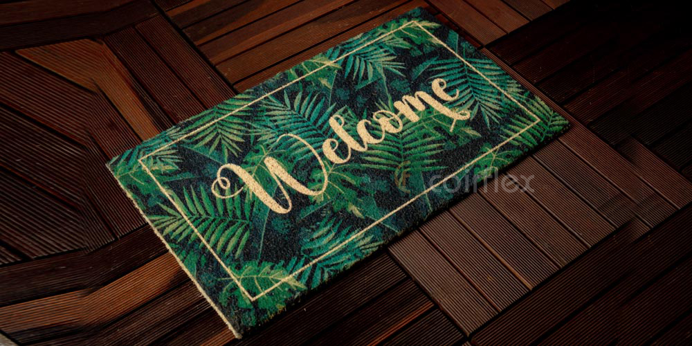 PVC Backed Digital Printed Coir Mat